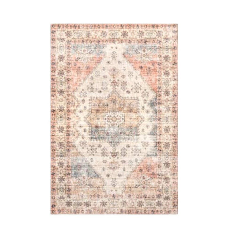 5' x 8' Rain Haven Joyce Medallion Washable Rug